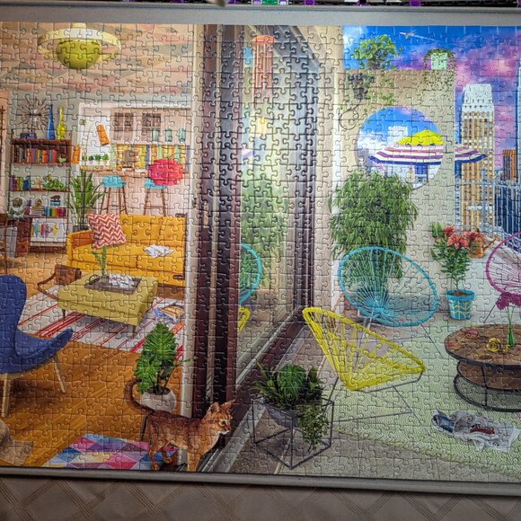 Excellent condition 1000 piece Ravensburger puzzle - Picture 2 of 2